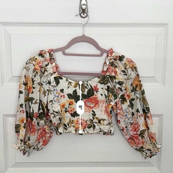 Faithfull the Brand floral linen top - Picture 11 of 11